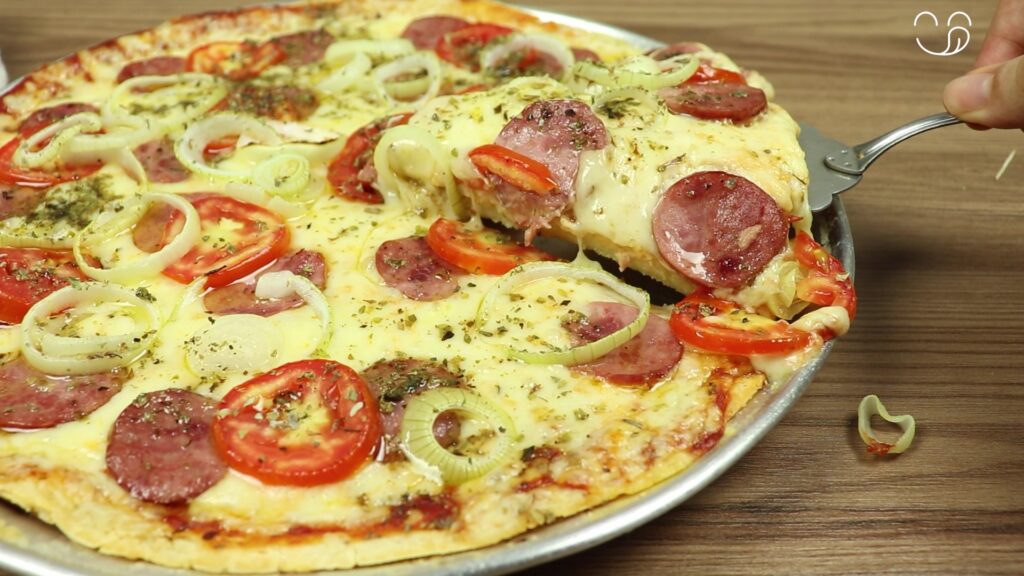 Pizza de liquidificador