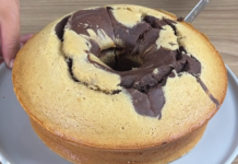 Receita de Bolo Marmorizado Usando Garrafa PET
